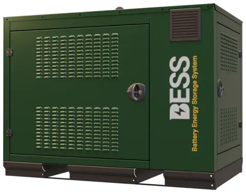 BESS, sistema de armazenamento de energia em baterias de 30 kW e 40 kWh
